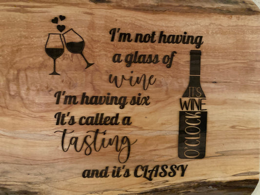 Wine Wall Art | Engraved Wall Art With Wine Theme | Wine Tasting