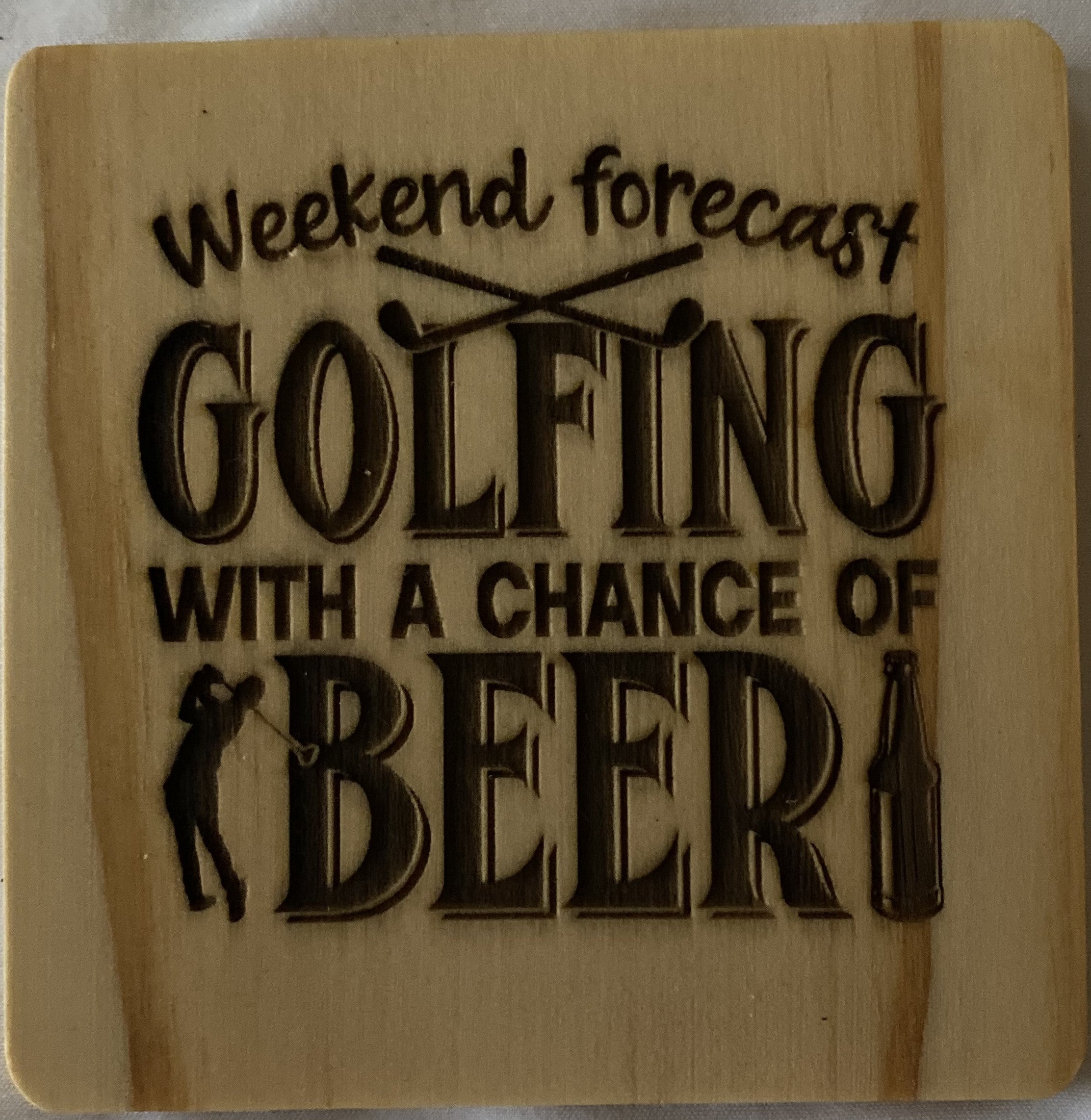 Wood Coasters | Bar Coasters | Golf Coasters | Funny Golf Coasters