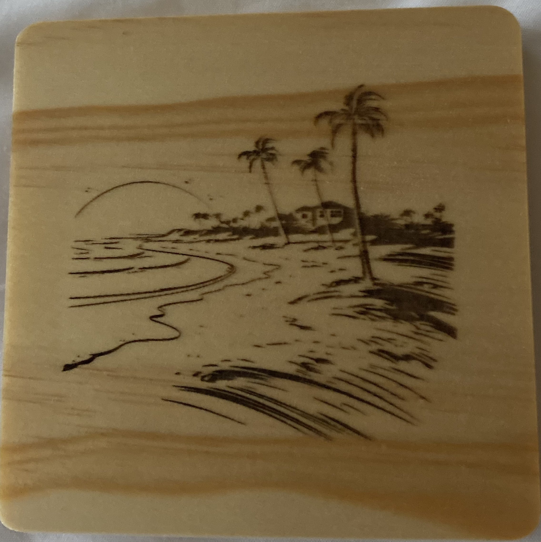 Wood Coasters | Bar Coasters | Home Decor Coasters | Tropical Island Coasters | Beach Coasters | Mermaid Coasters | Sailing and Boating Coasters